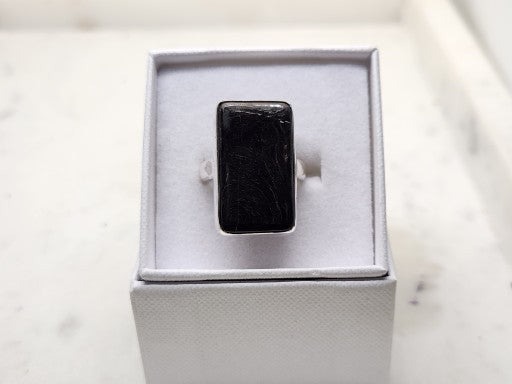 Hypersthene Sterling Silver Ring