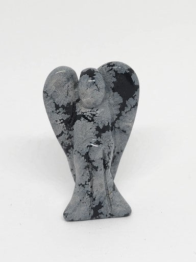Snowflake Obsidian Angel