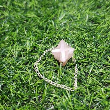 Rose Quartz Star Pendulum
