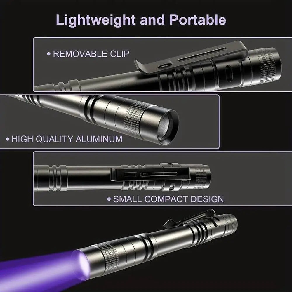 Aluminum UV Mini Flashlight