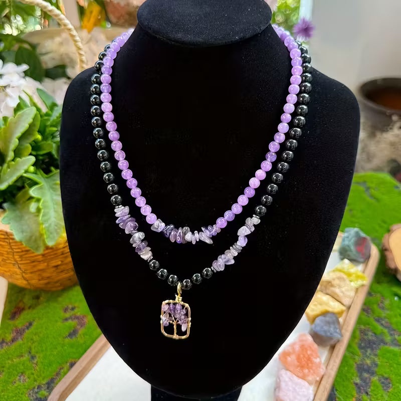 Amethyst Tree of Life Set