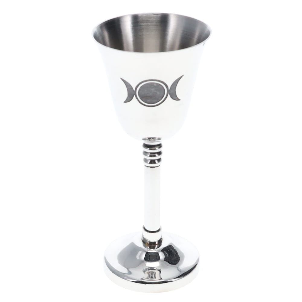 Tripe Moon Stainless Steel Chalice 5cm x 11.8cm