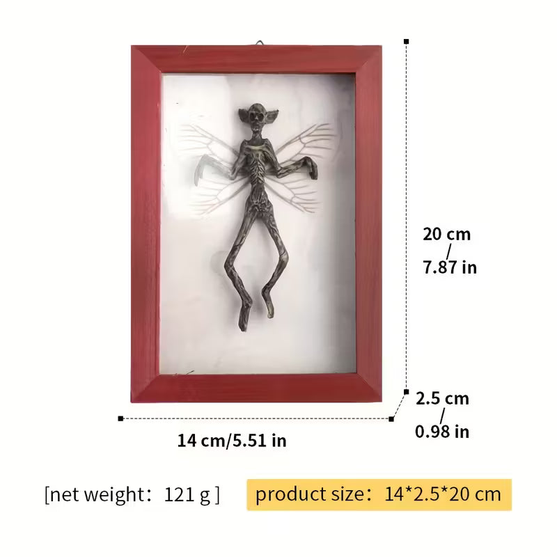 Gothic Dark Academia Pixie Framed