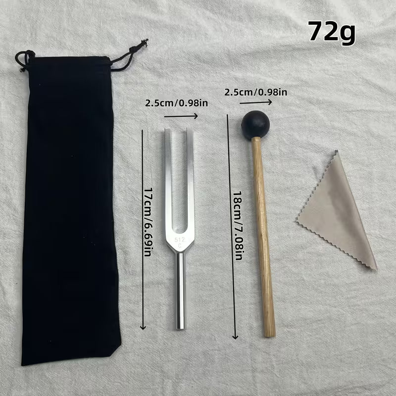 Aluminum Tuning Fork Set 512Hrz
