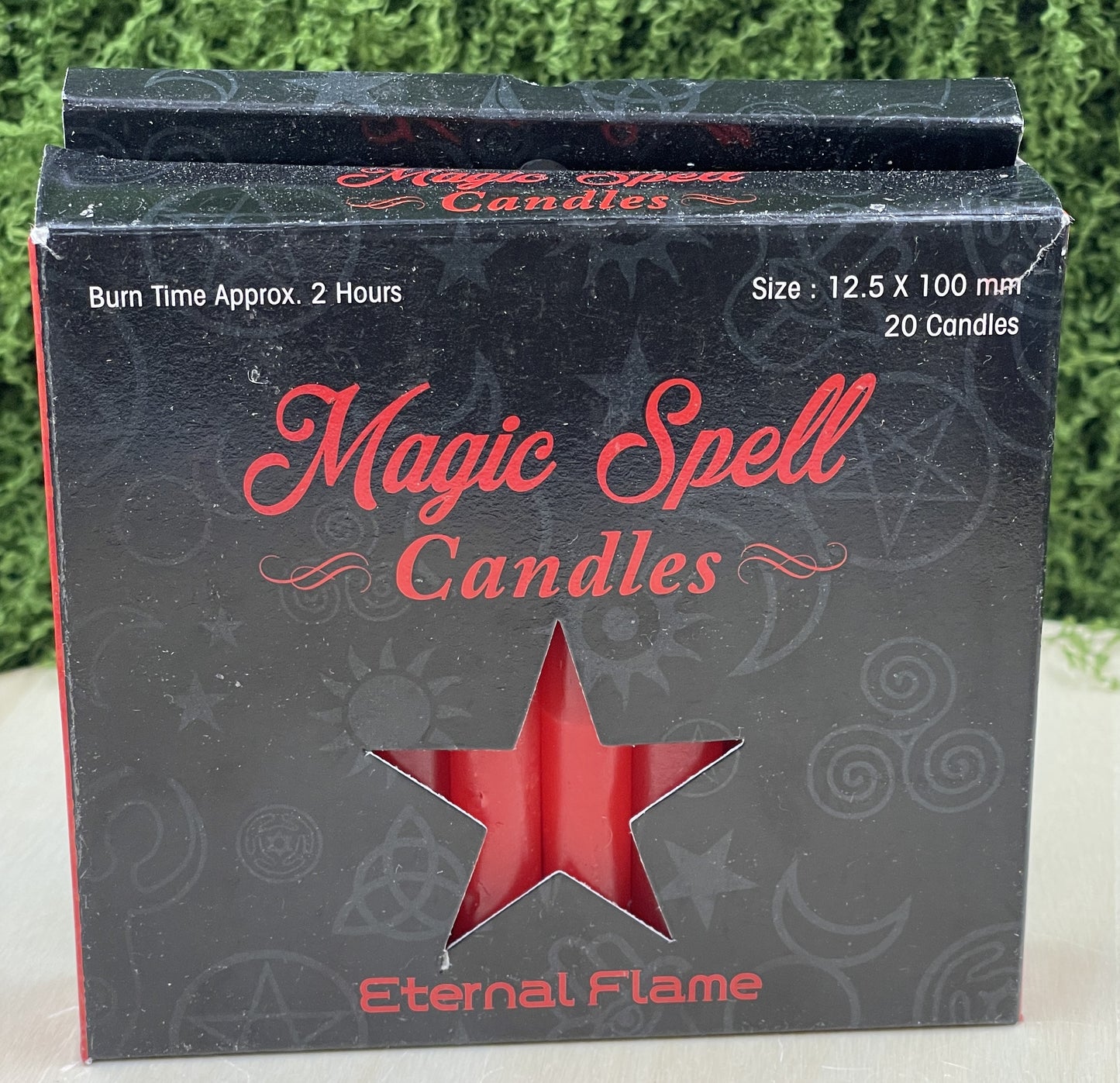 Eternal Flame Spell Candles Red