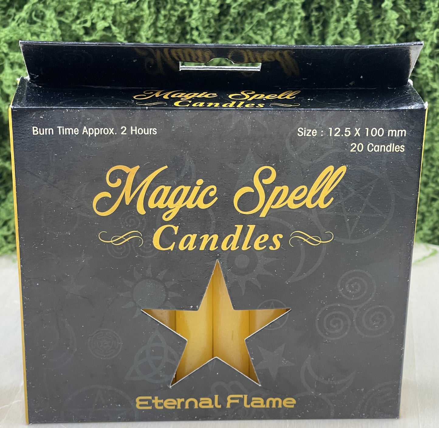 Eternal Flame Spell Candles Yellow