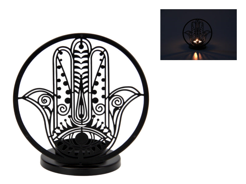 Hamsa Candle Holder