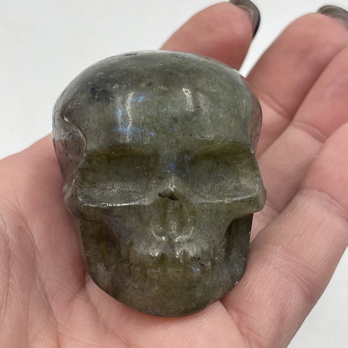 Labradorite Skull