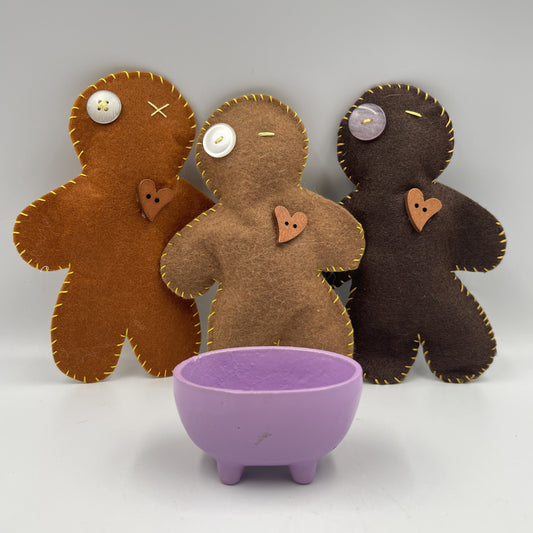 Voodoo Doll - Brown - Large