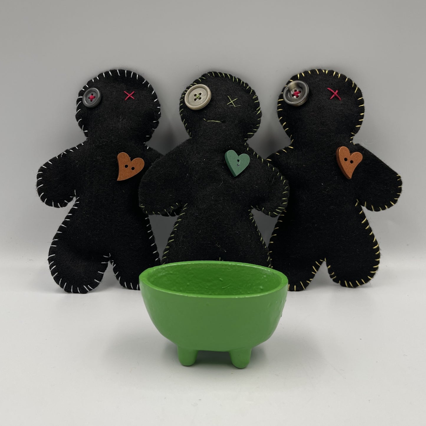 Voodoo Doll - Black - Large