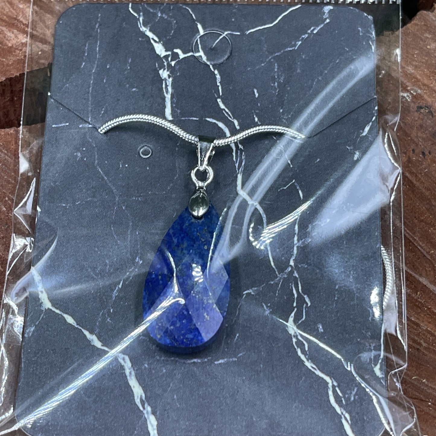 Lapis Lazuli Faceted Necklace