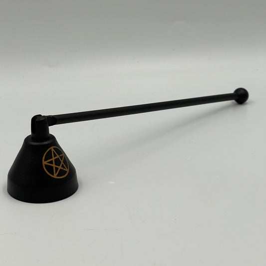 Black Pentacle Candle Snuffer