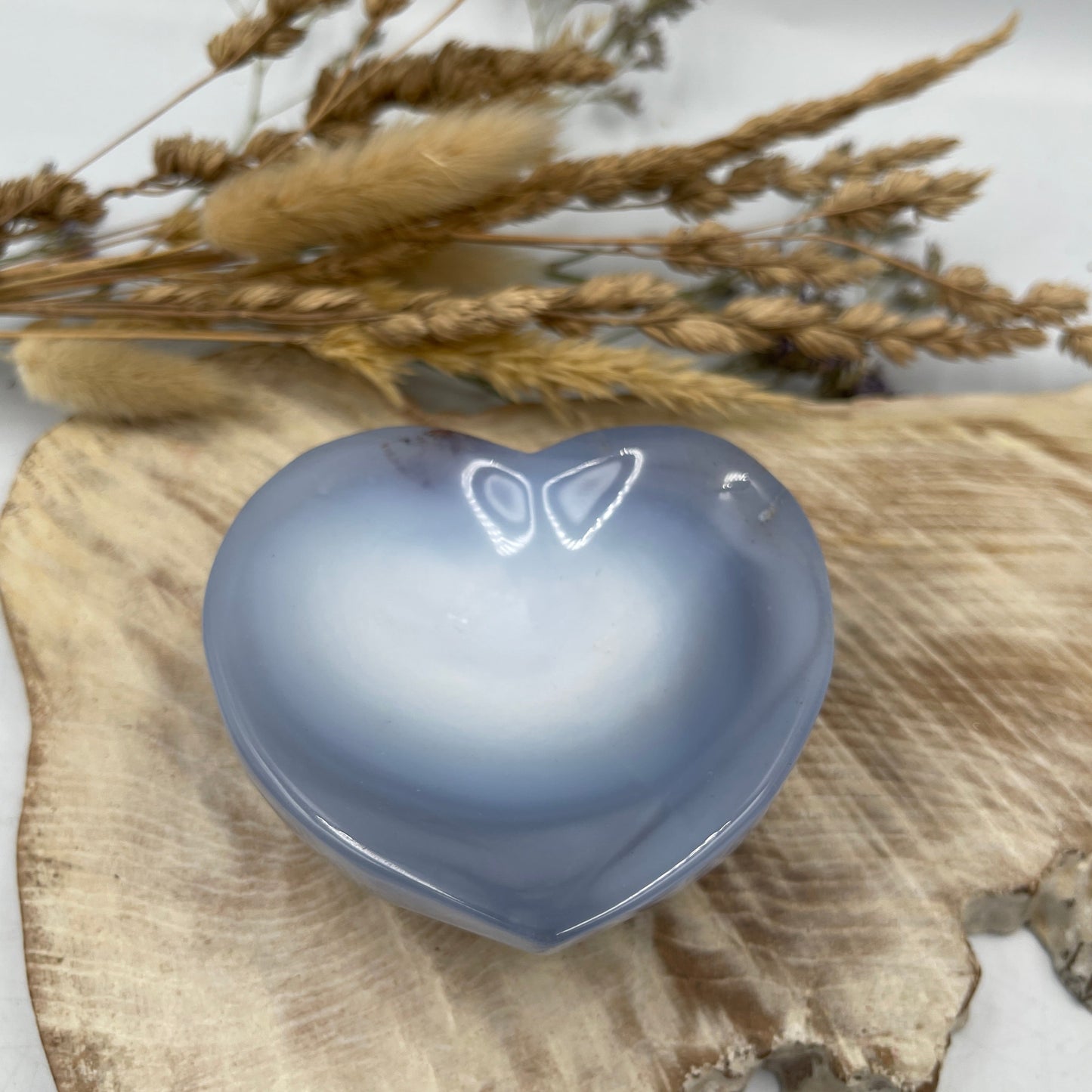 Blue Chalcedony Bowl