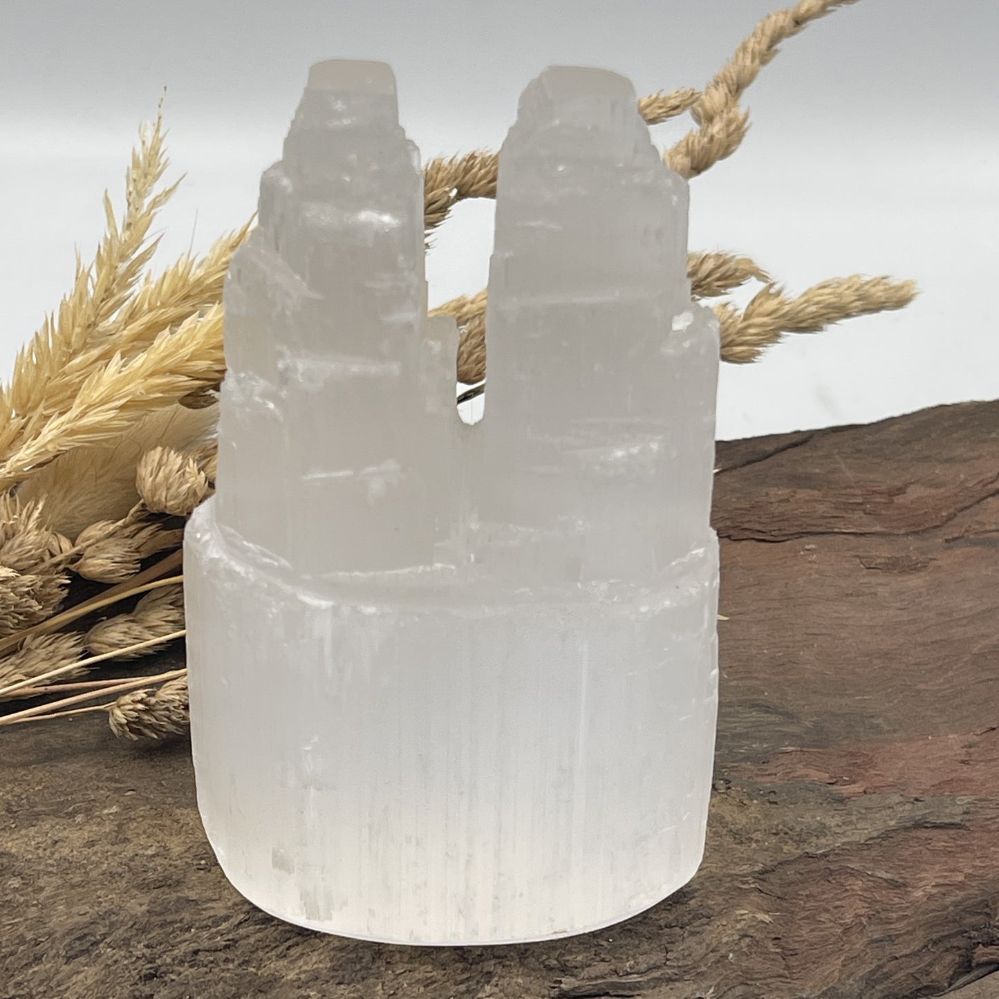 Selenite Twin Towers