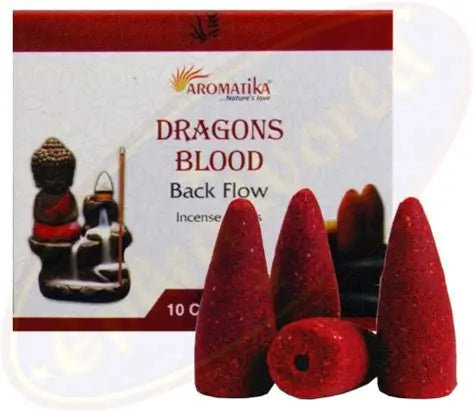 Dragons Blood Backflow Incense Cones