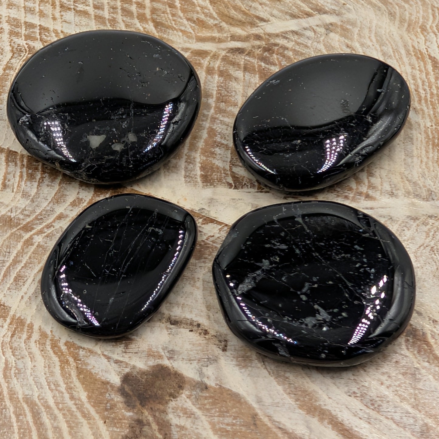 Shungite Bra/Wallet Buddy Flat Stone