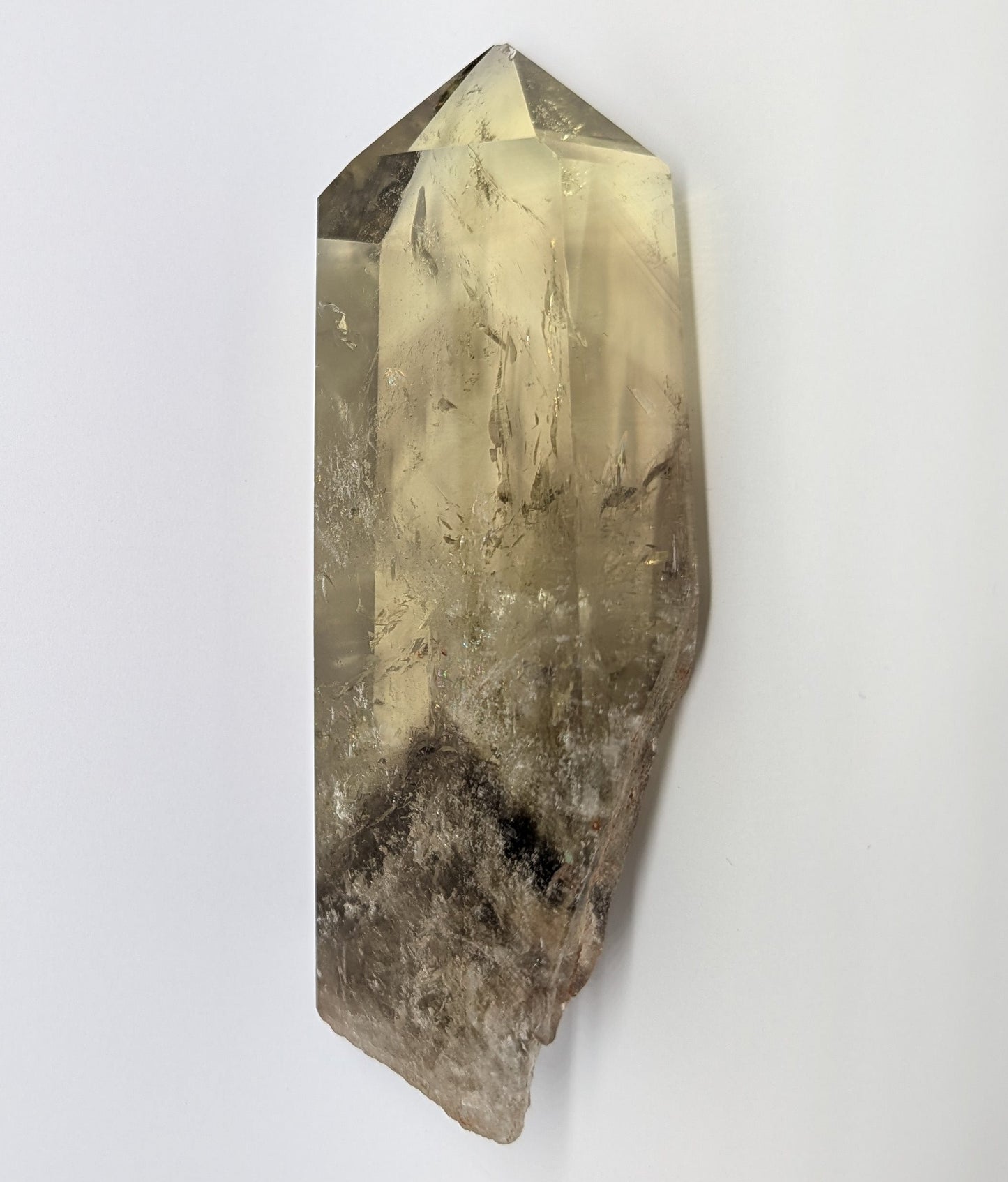 Smoky Citrine Point with Phantom