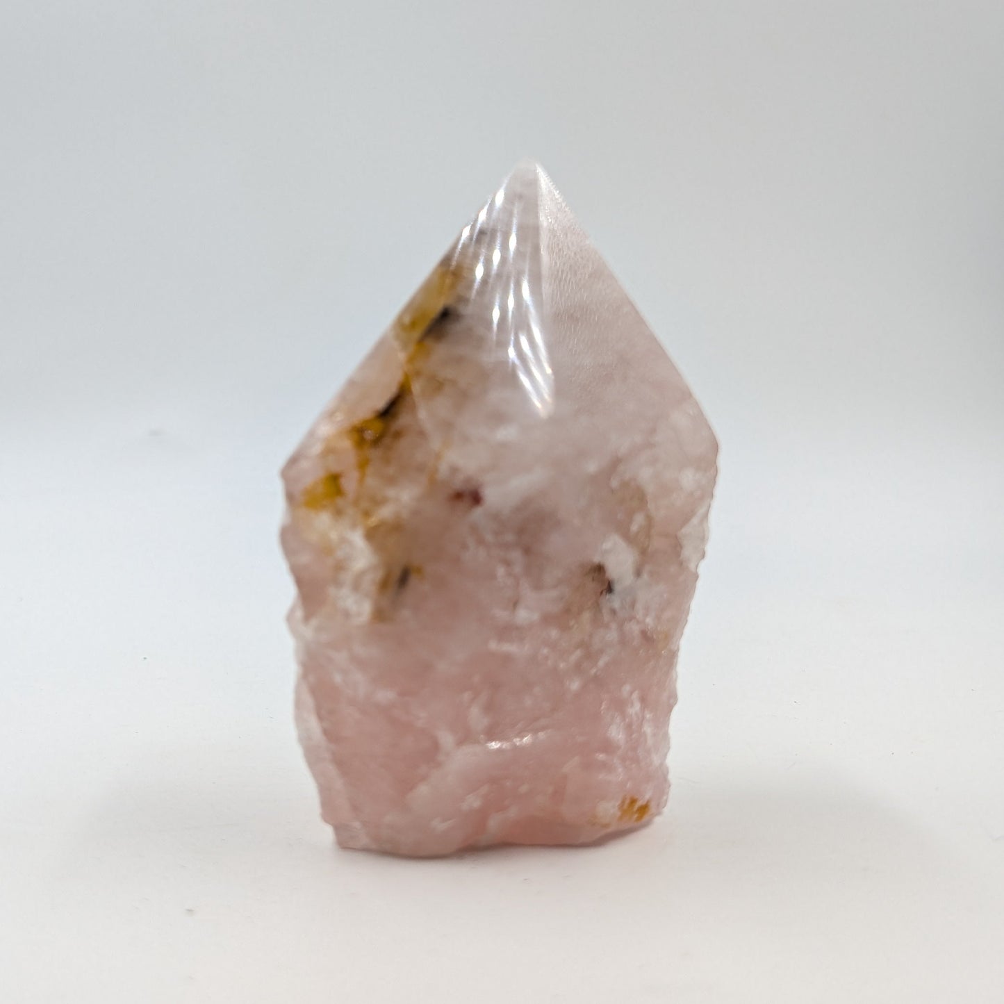 Raw Rose Quartz Point