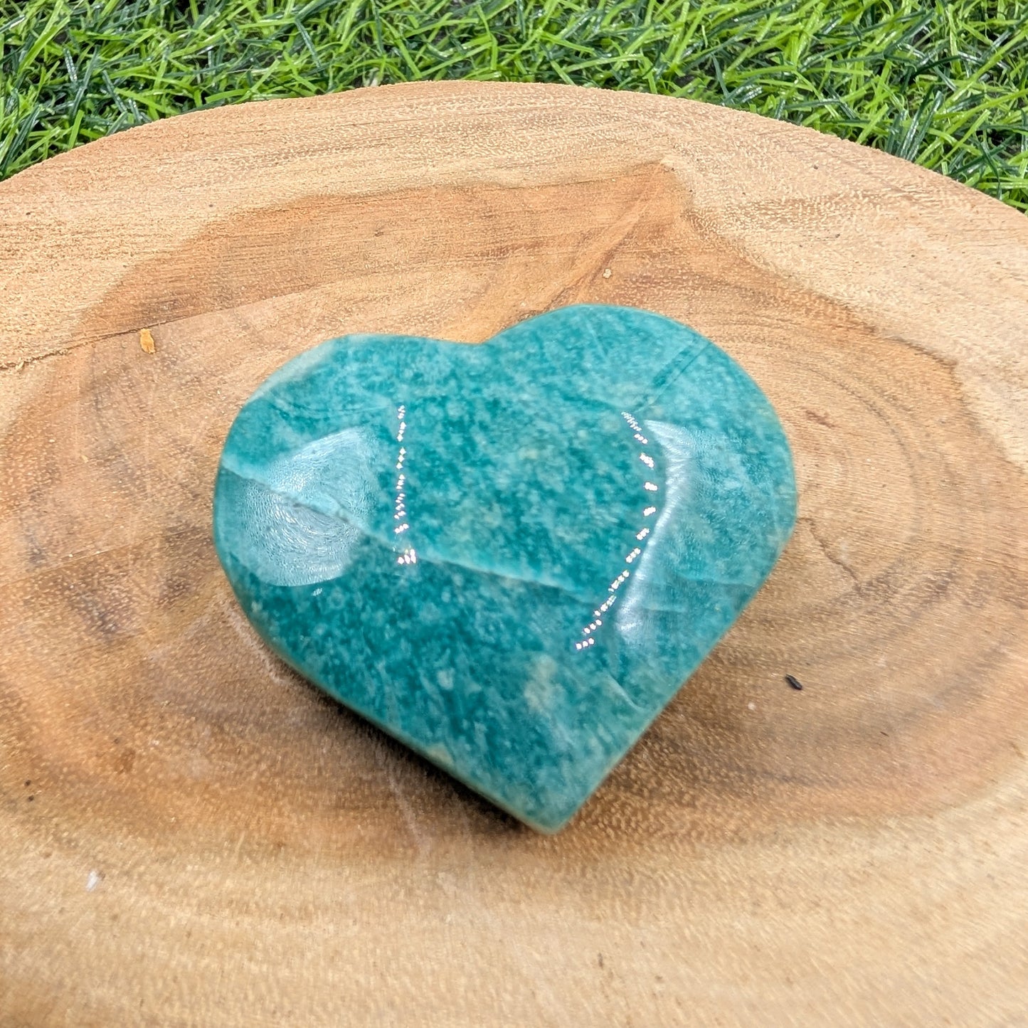 Amazonite Heart