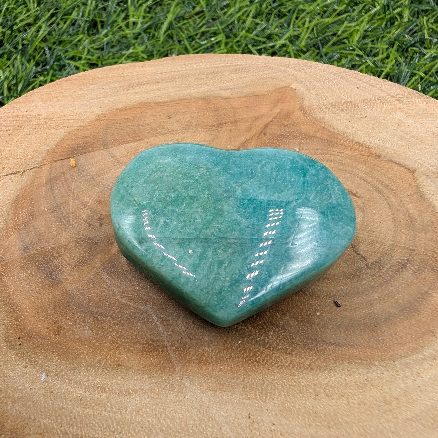 Amazonite Heart