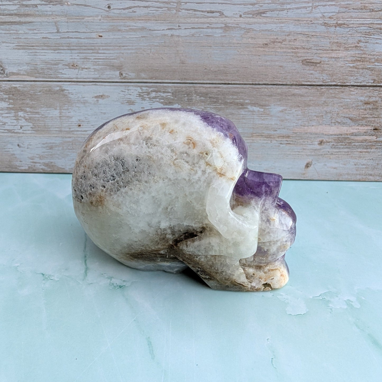 Amethyst Skull