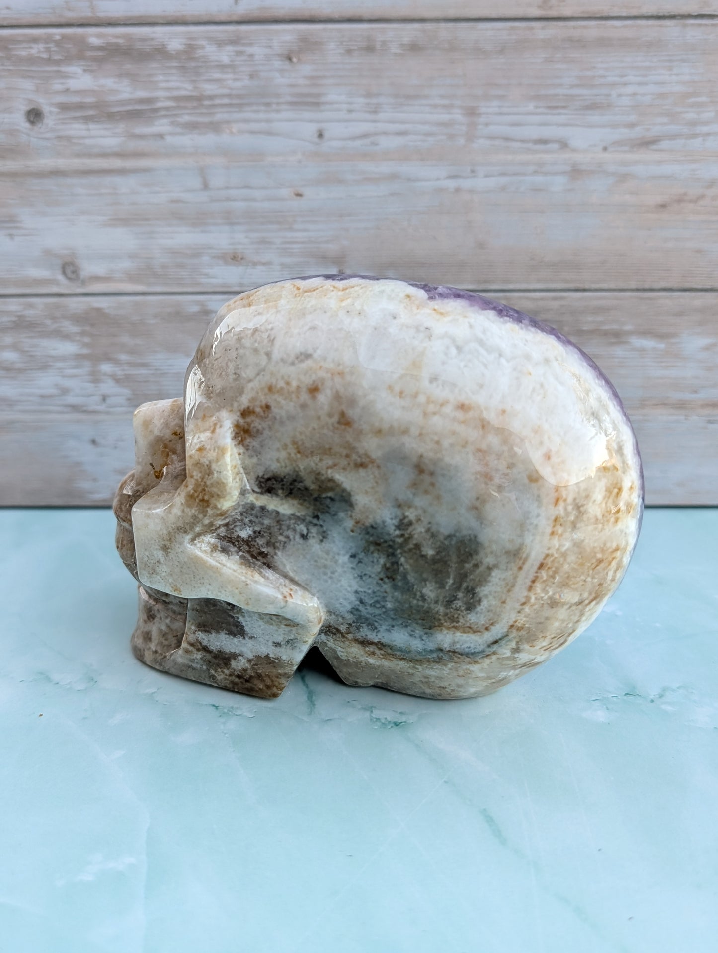 Amethyst Skull
