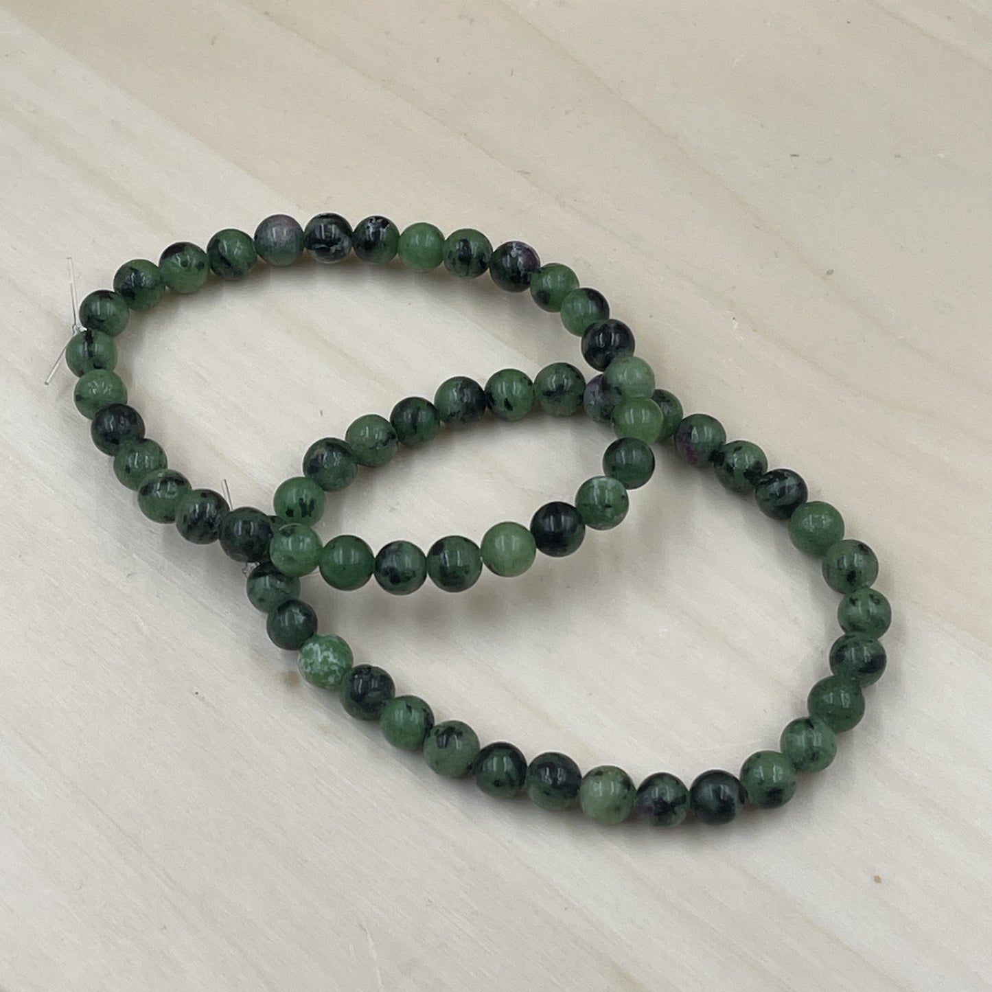 Ruby Zoisite Bracelet