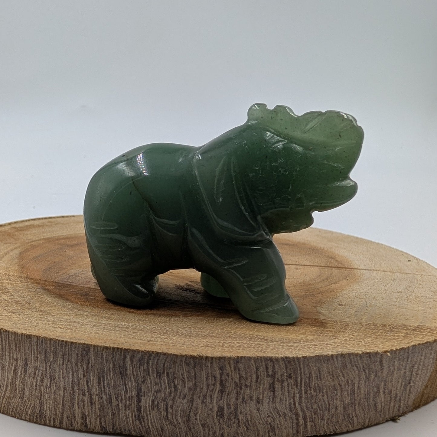 Green Aventurine Elephant