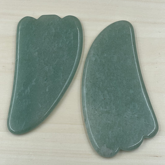 Green Aventurine Gua Sha Facial Lifting Tool