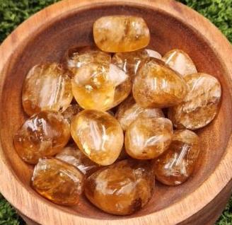 Honey Calcite Tumbled