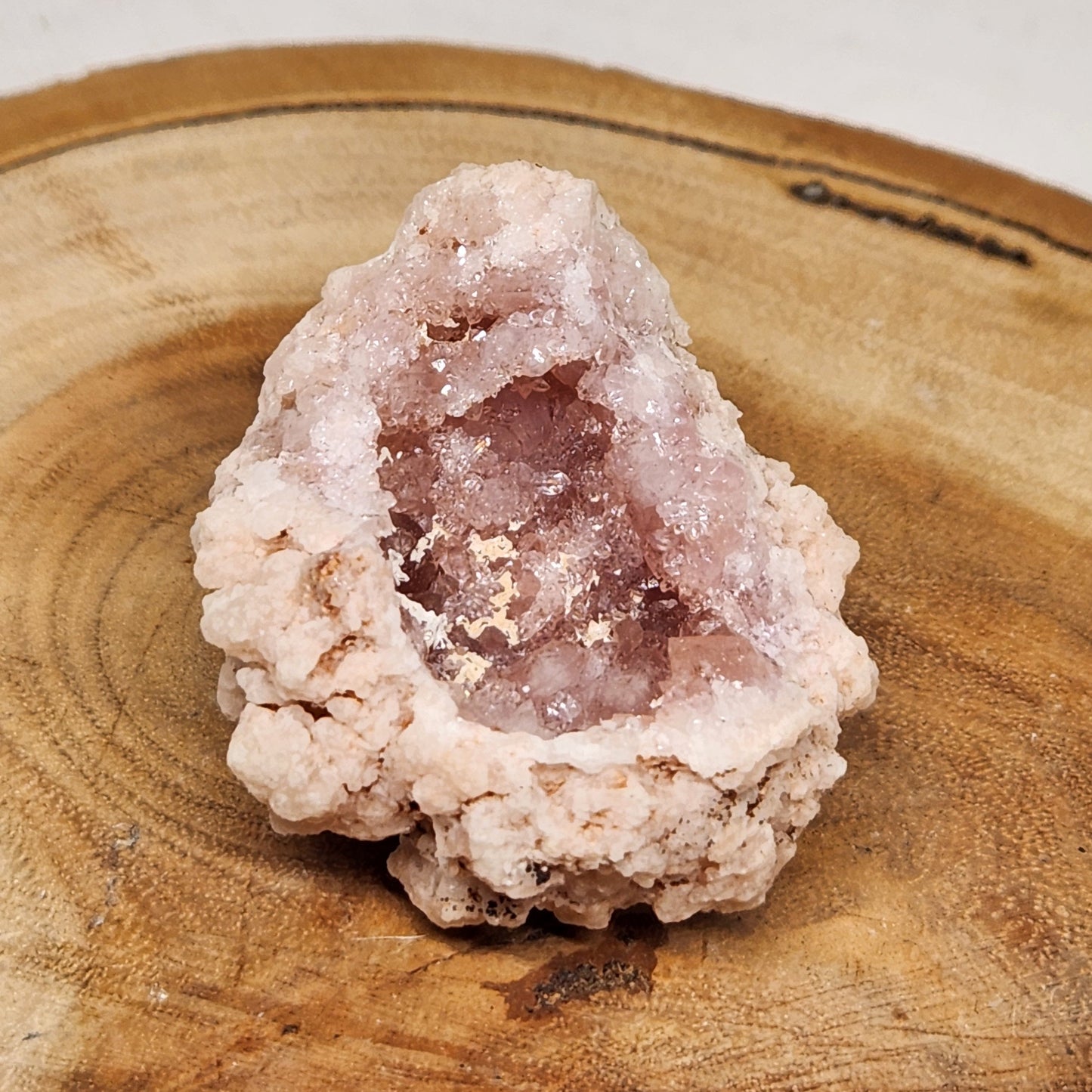 Pink Amethyst Geode