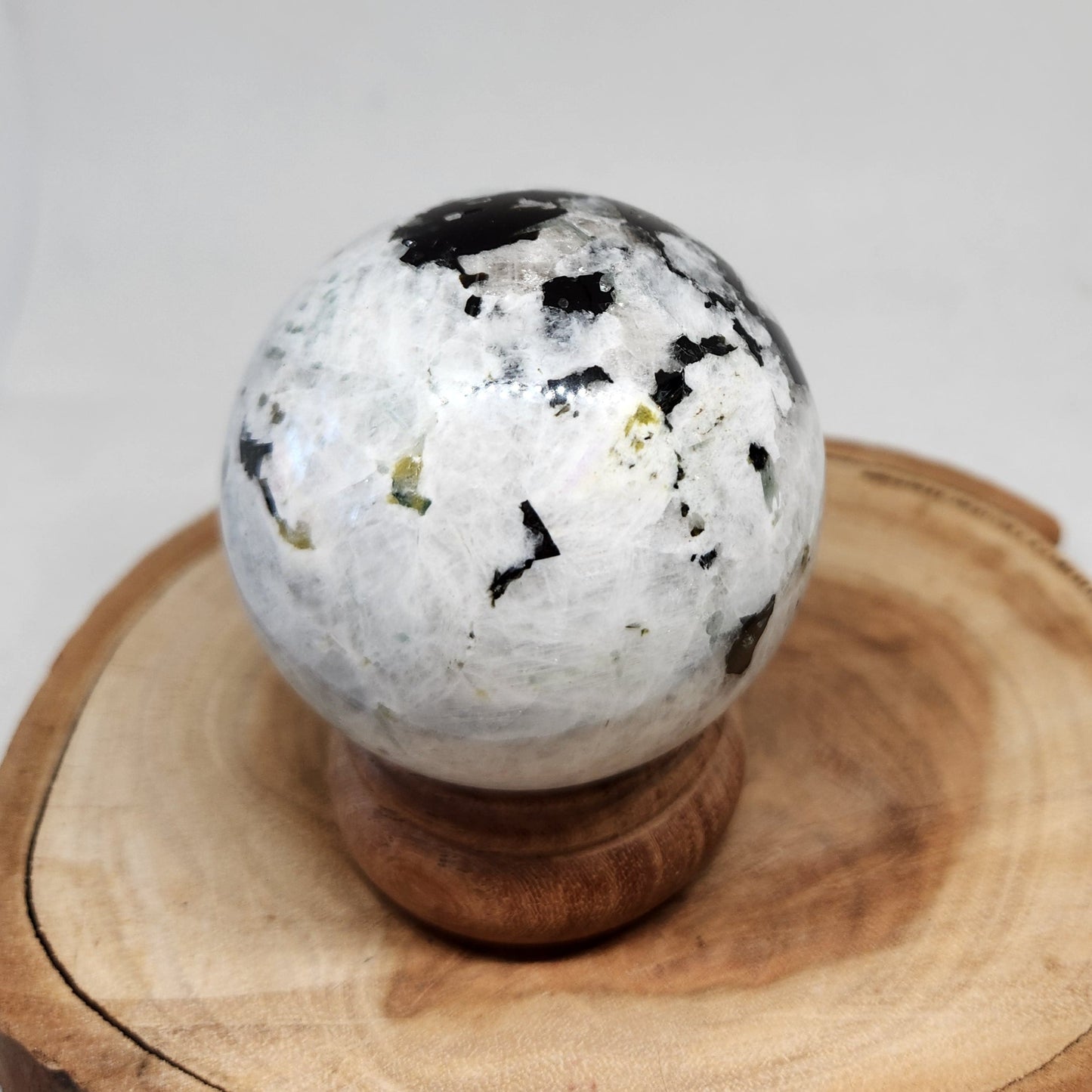 Rainbow Moonstone Sphere