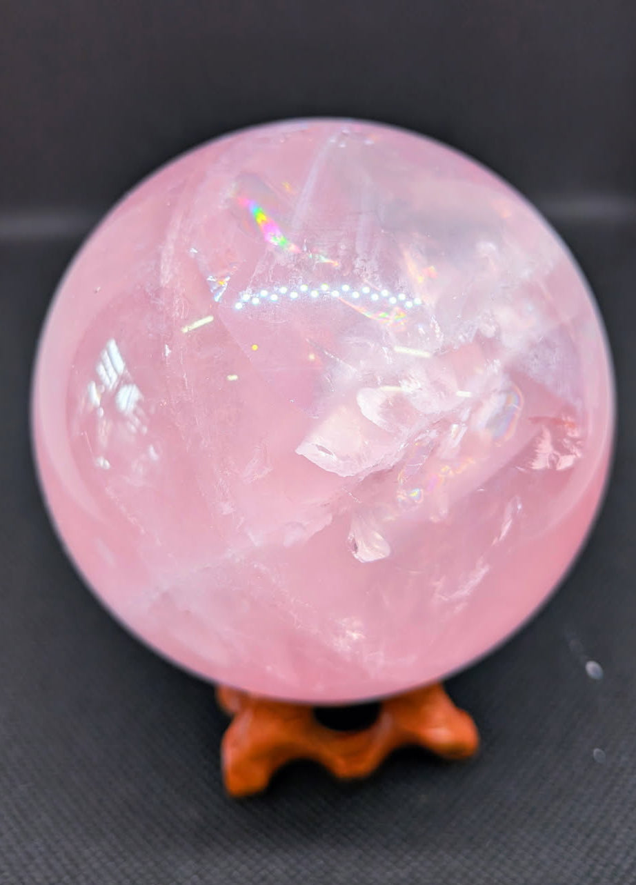 AA Grade Rose Quartz Spheres