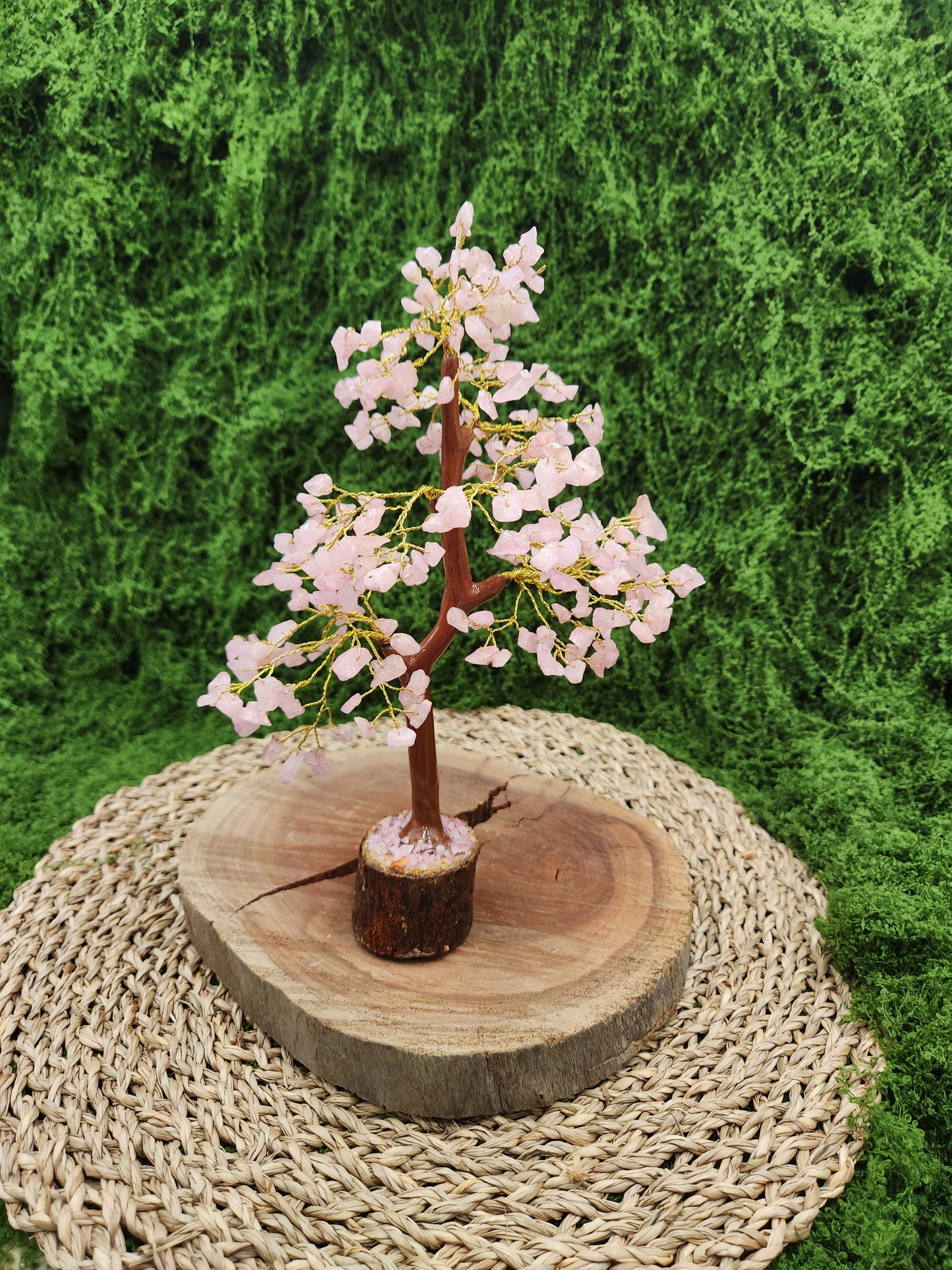 Rose Quartz Tree Large