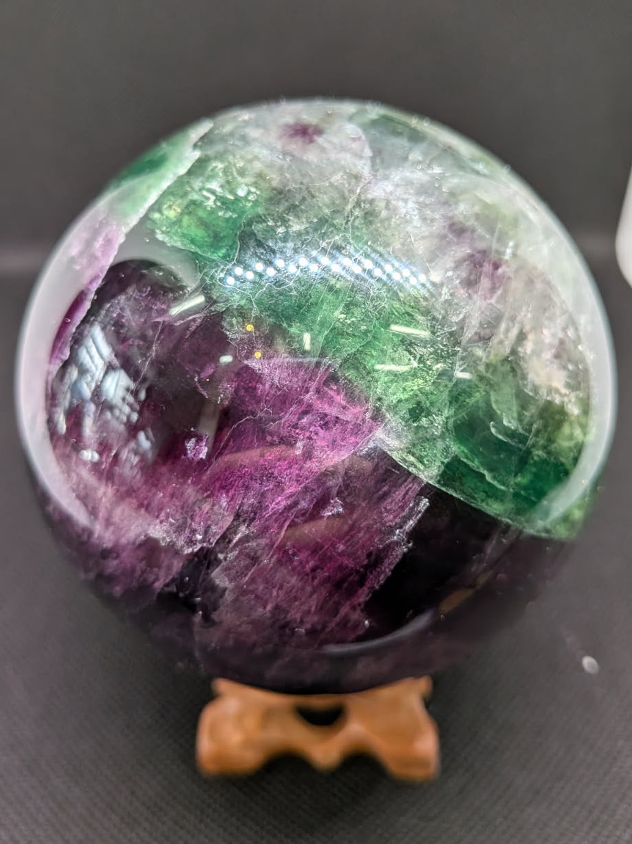 AAA Grade Fluorite Spheres