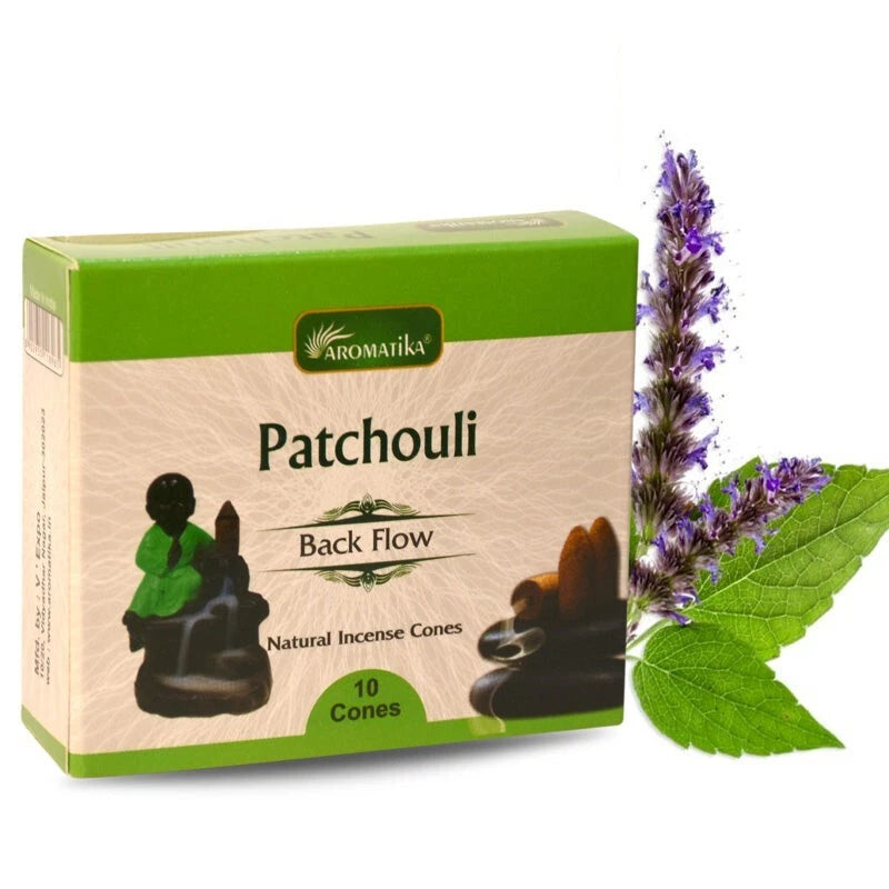 Patchouli Back Flow Incense Cones