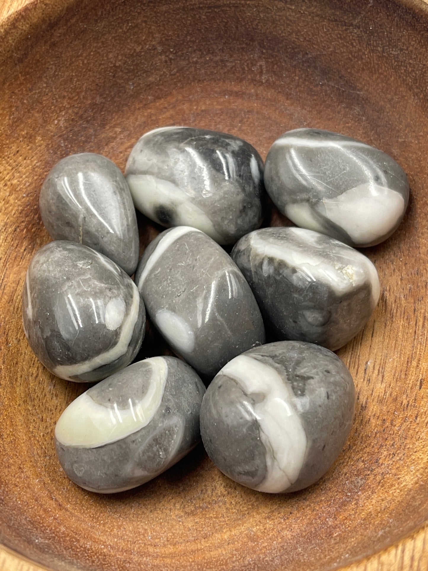 Shell Jasper Tumbled