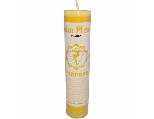 Solar Plexus Chakra Candles