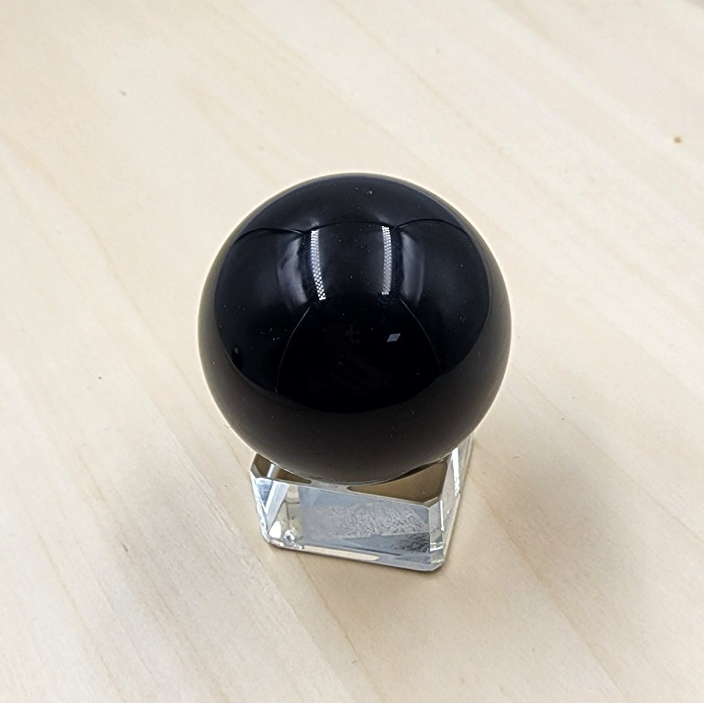 Silver Sheen Obsidian Sphere