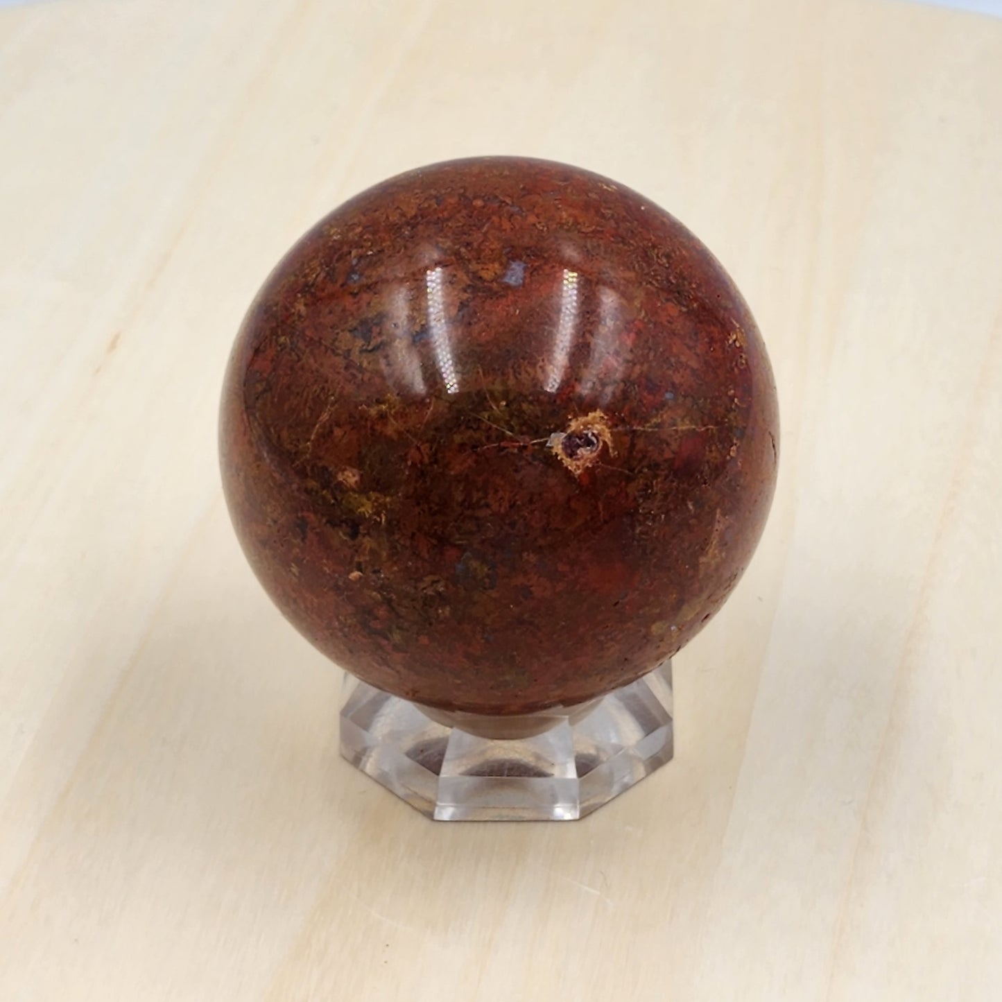 Red Jasper Sphere