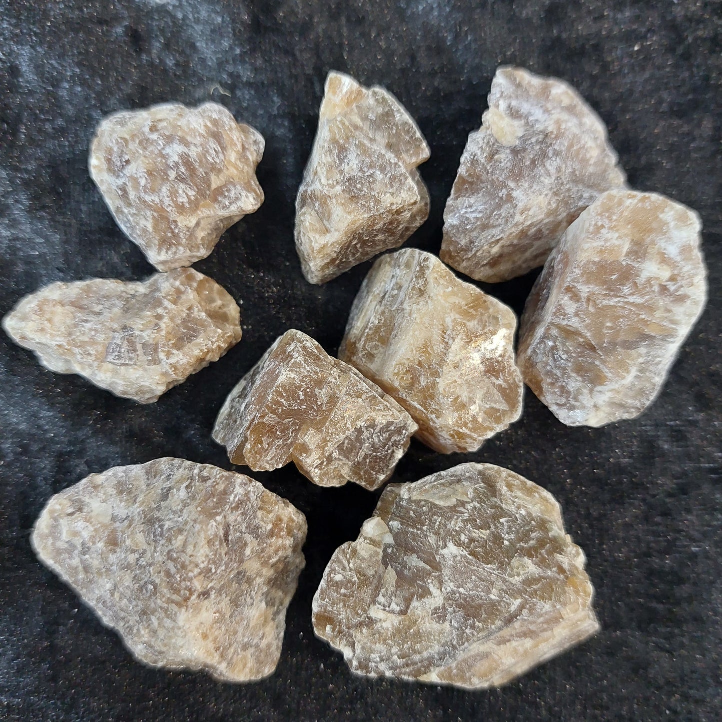 Honey Calcite Raw