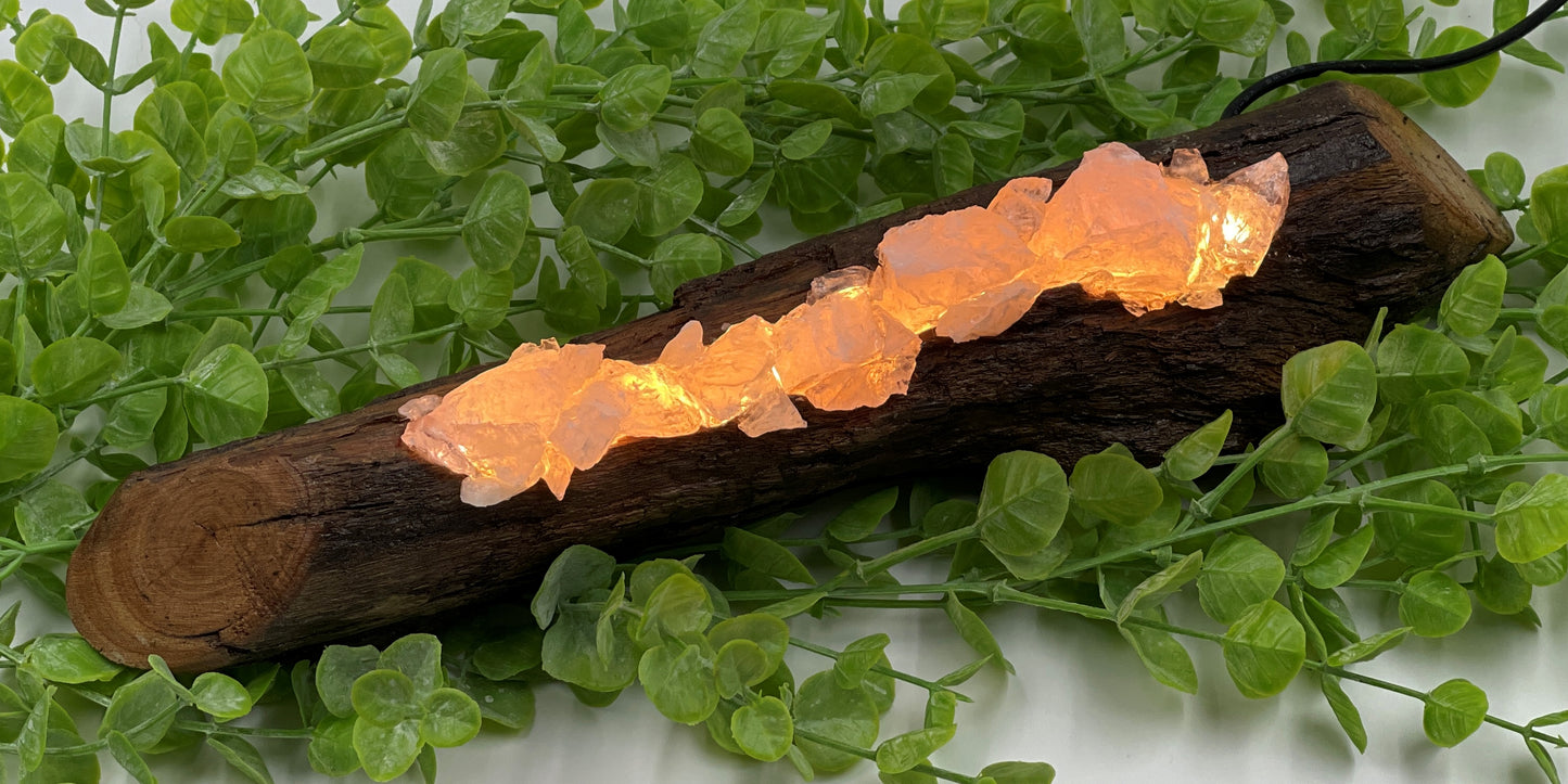 Rose Quartz Lamp