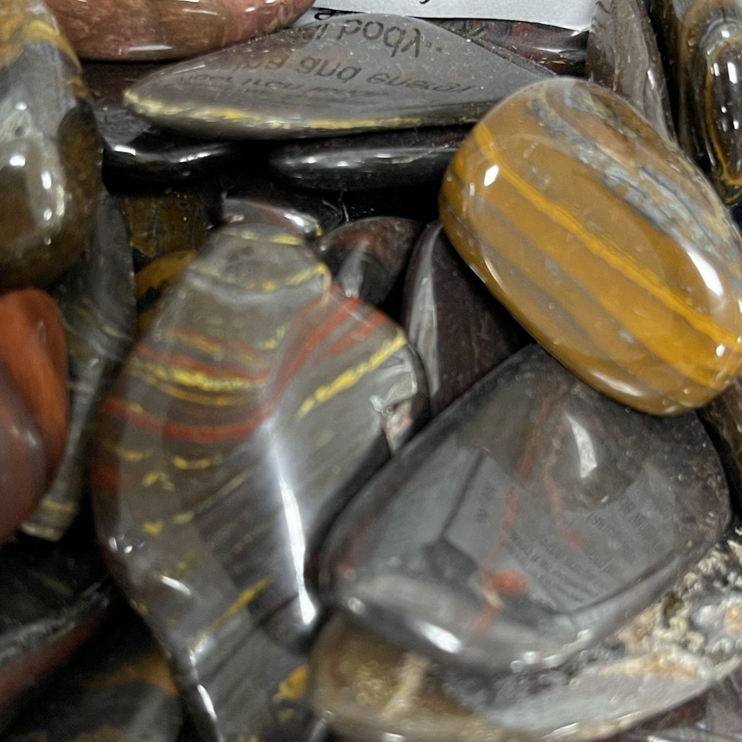 Tiger Eye Red Tumbled