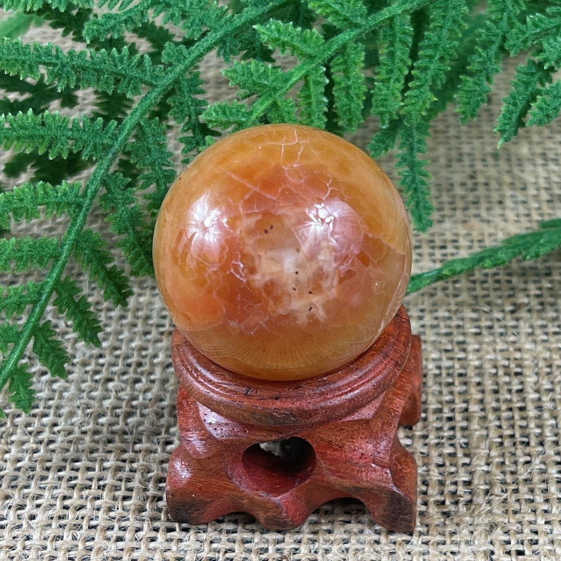 Hematoid Quartz Sphere