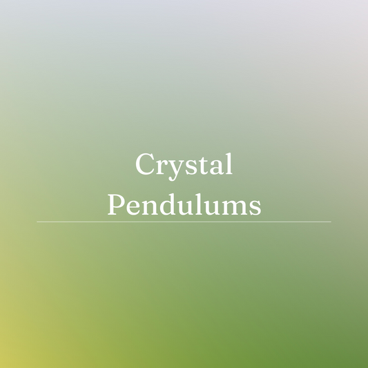 Crystal Pendulums