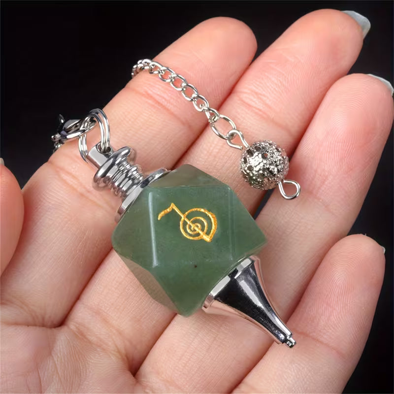 Assorted Crystal and Metal Pendulums