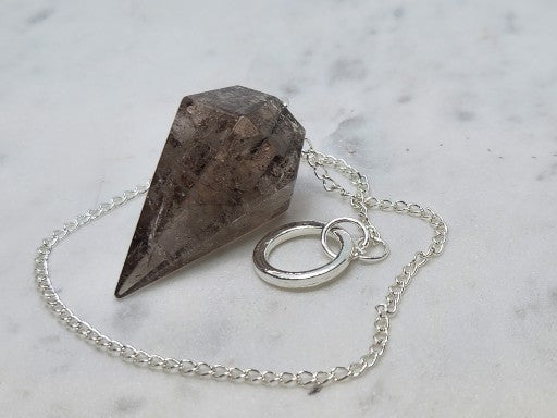 Large Smoky Quartz Pendulum