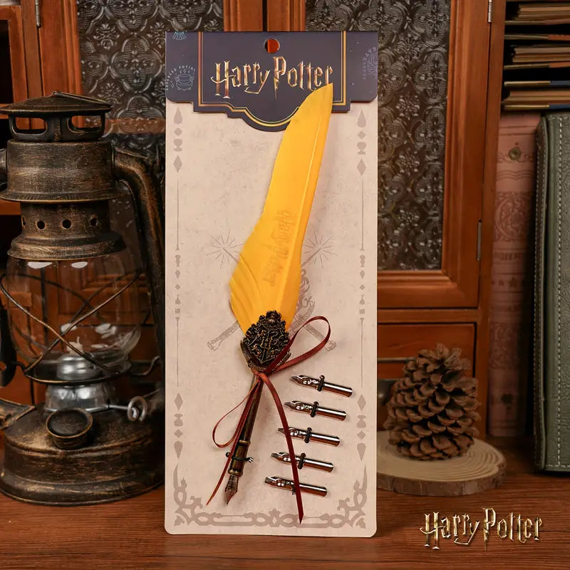 Feather Calligraphy Pen Set