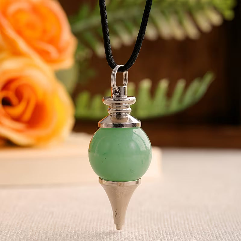 Assorted Crystal and Metal Pendulums