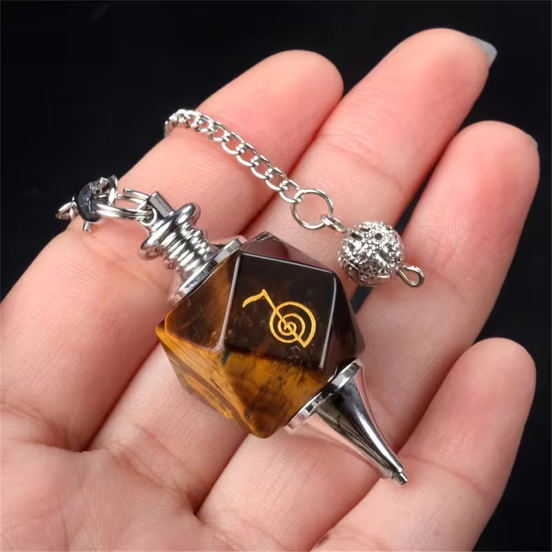 Assorted Crystal and Metal Pendulums